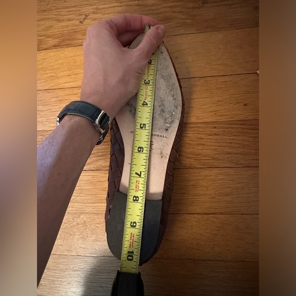 Loeffler Randall Landry Chocolate Woven Ballet Flats / women’s US 8 - Picture 6 of 6